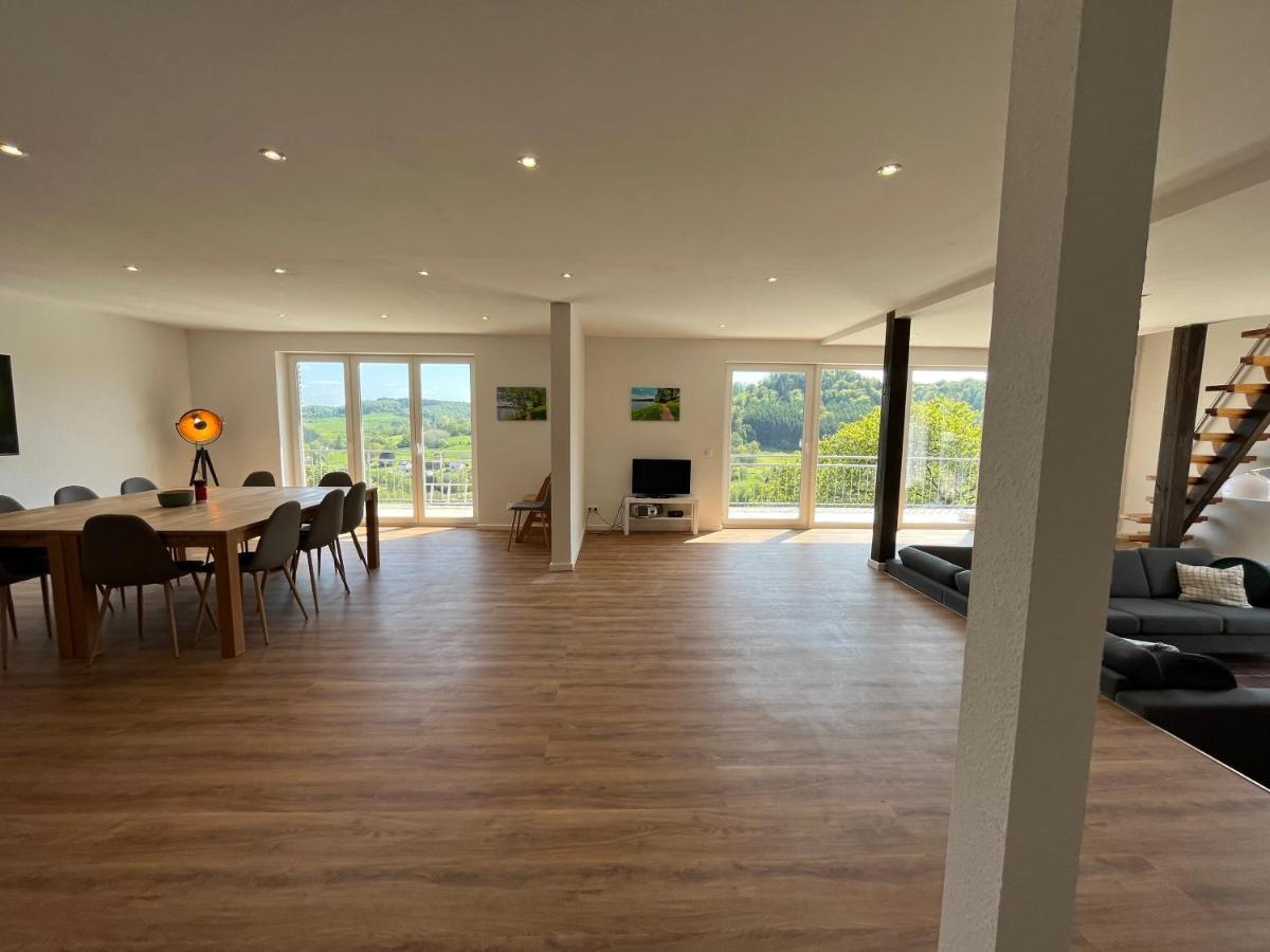 Appartamento Traumhaus Am Wald 1 Weiersbach Esterno foto
