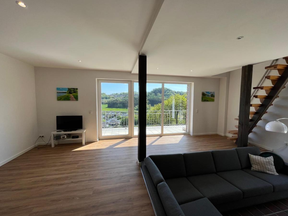 Appartamento Traumhaus Am Wald 1 Weiersbach Esterno foto