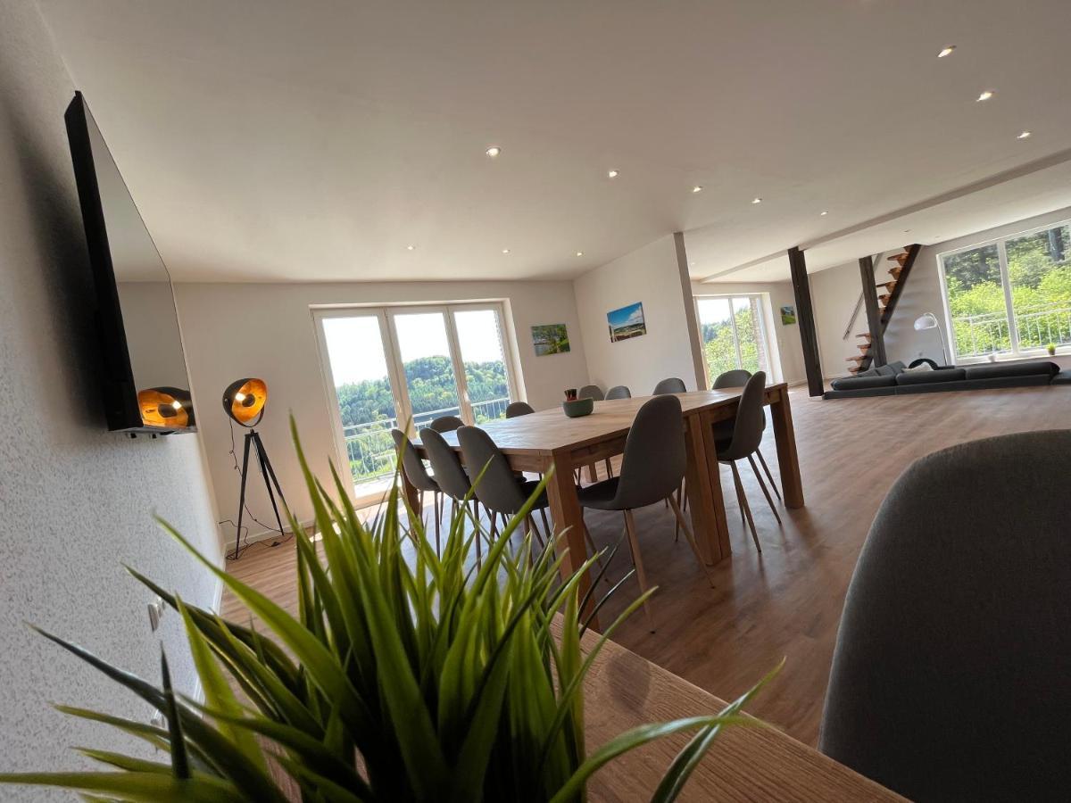Appartamento Traumhaus Am Wald 1 Weiersbach Esterno foto