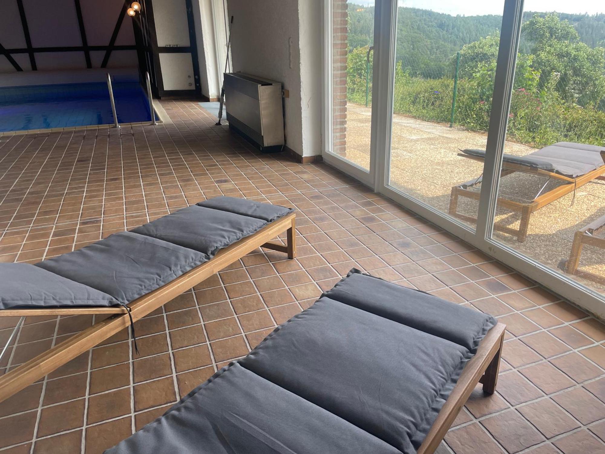Appartamento Traumhaus Am Wald 1 Weiersbach Esterno foto